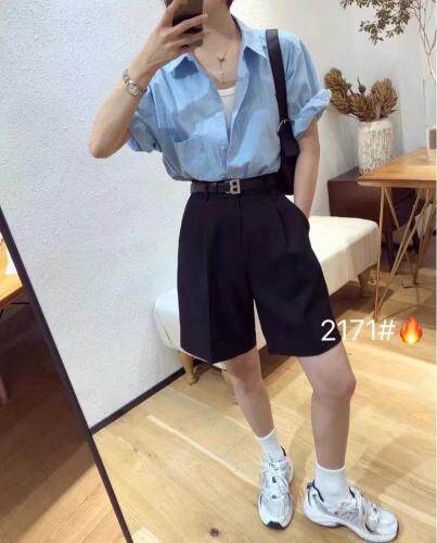 夏款中裤，女装，变色鸟(1F)