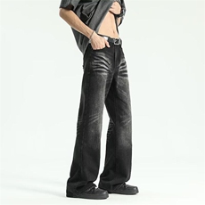 美式复古牛仔裤男生潮NS023P48，男装牛仔裤，星座1116-2