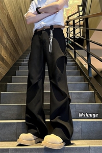 XZ616 春季重磅cleanfit立体解构打褶休闲长裤 TY2033 P65控88图片
