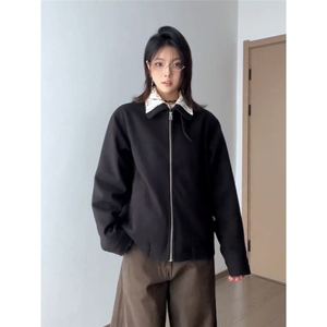 网图+老钱风 雅感花里布cleanfit假两件夹克外套 W1320/特P70图片