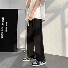 春夏运动休闲裤男直筒垂感ins潮牌港风X7080P30，男装休闲裤，星座1116-2