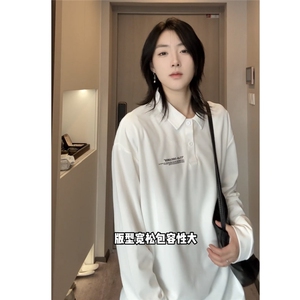 PL9012-P25-控48-现货POLO衫男长袖T恤纯色翻领透气网眼图片