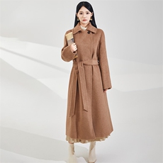 2025年秋季时尚百搭通勤简约休闲大衣,女装双面呢大衣,澳纯羊绒,清河羊绒市场 2025年秋季时尚百搭通勤简约休闲大衣,女装双面呢大衣,澳纯羊绒,清河羊绒市场