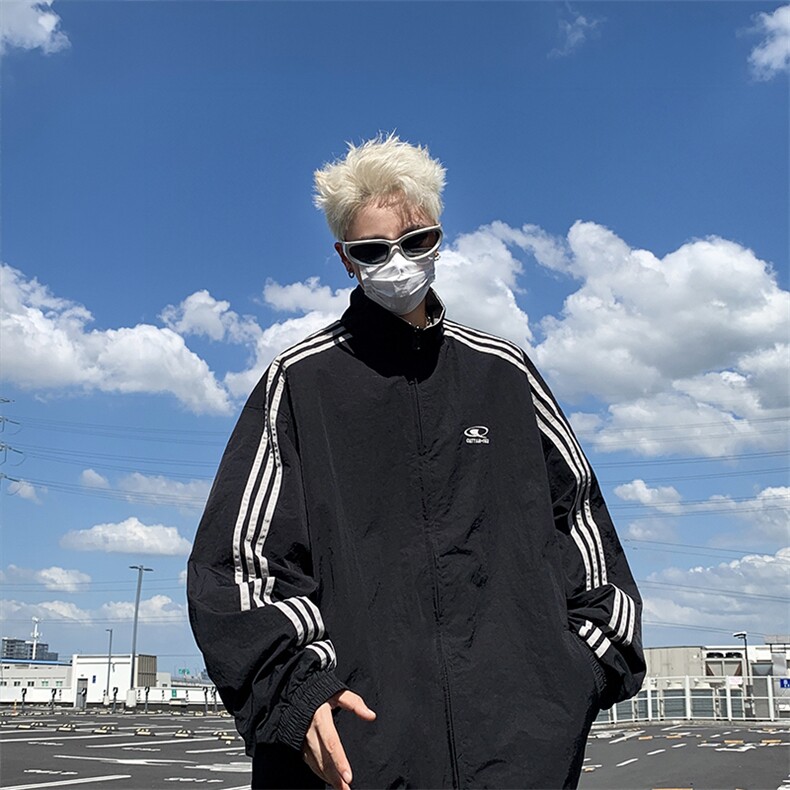 F425P70秋装新款双面穿男女生同款休闲外套夹克时尚宽松,男装夹克,星座512-6