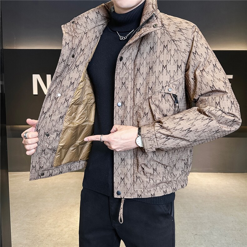 新标90绒轻薄男士羽绒服冬季2025新款外套A313-25022-P235,男装羽绒服,电商A313