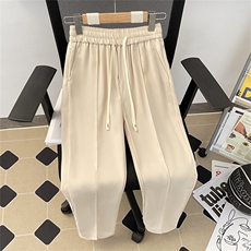 夏款男冰丝西裤坠感休闲长裤大码M-4XLH56P38，男装西裤，星座1013-1