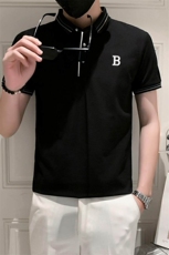 3032-P40polo衫短袖男士夏季新款修身透气珠地棉男士半袖T恤翻领，男装Polo衫，电商D310B