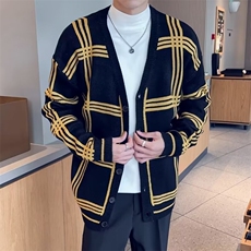 网红毛衣男女新款洋气时尚开衫潮牌针织衫外套高级MY30，男装针织衫/毛衣，星座516A