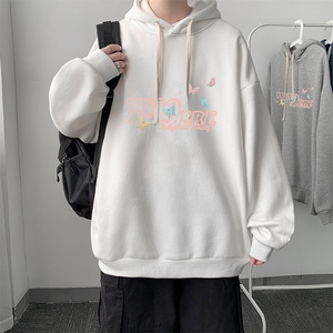 连帽卫衣男大码胖子帽衫大号运动服WY2443-P35图片