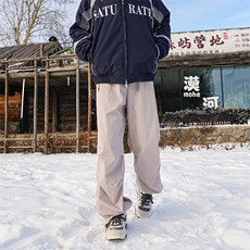 A408-K20066JR（加绒）-P70-X98-S-2XL日系休闲束脚冬季加绒裤，男装休闲裤，电商A408