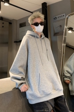主推秋装重磅半拉链连帽中性情侣卫衣潮牌上衣外套男女G1097P68，女装短外套，电商A339