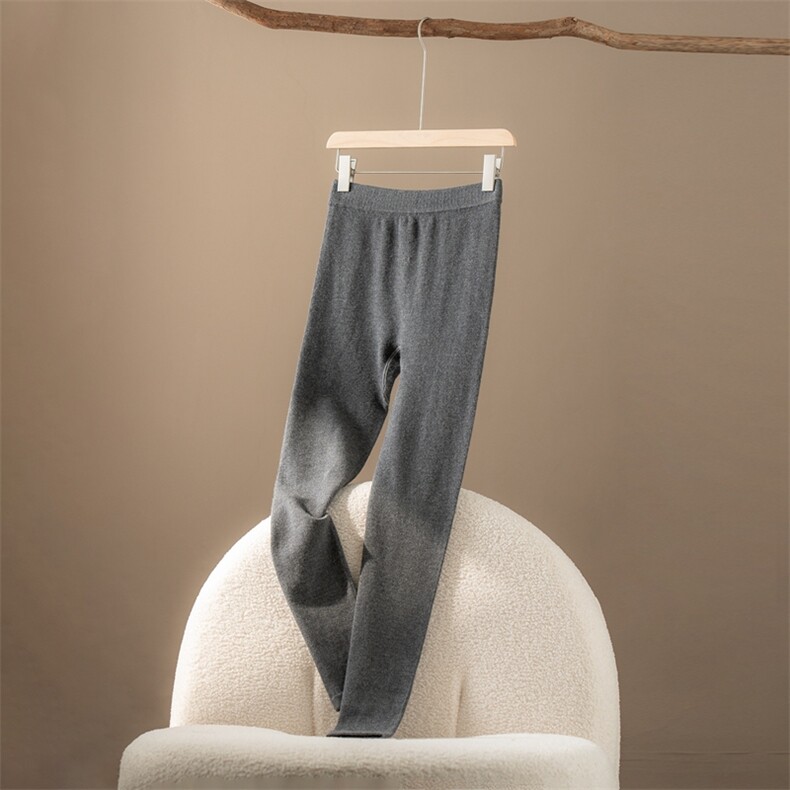 2025年时尚百搭通勤简约休闲打底裤，女装打底裤，江帆羊绒