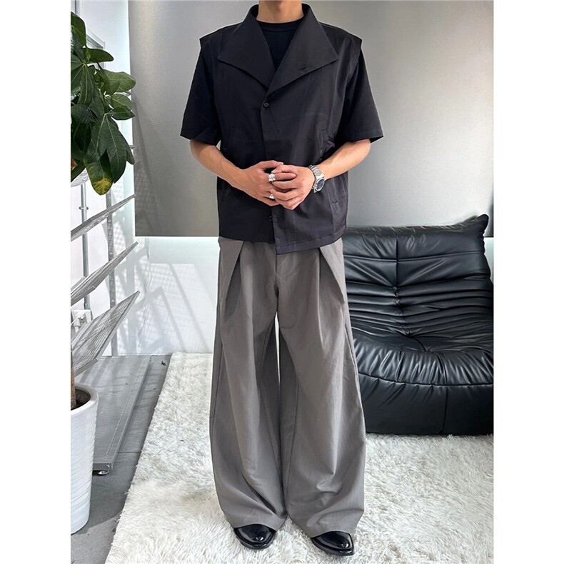 数据款！黑武士不规则衬衫高级感RJZ01-P58,男装衬衫,星座1005-6