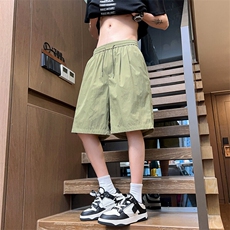 短裤男夏季薄款过膝五分裤宽松休闲潮牌直筒裤子A406K3518特P30，男装牛仔裤，星座309（原A406）