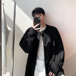 毛衣男秋冬新款港风宽松针织毛衫MYA6-P65图片
