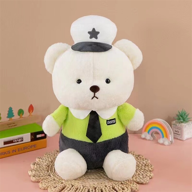 十五寸警察小熊，王毅玩具
