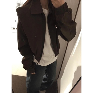 网图有货 春季新款韩系超火高级感显瘦初春夹克男女 A1348-P66图片
