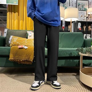 男春季潮流时尚休闲冰丝长裤K8013P31图片