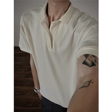 抖音夏季新款POLO衫男PL2566-P40控68，男装Polo衫，电商A072