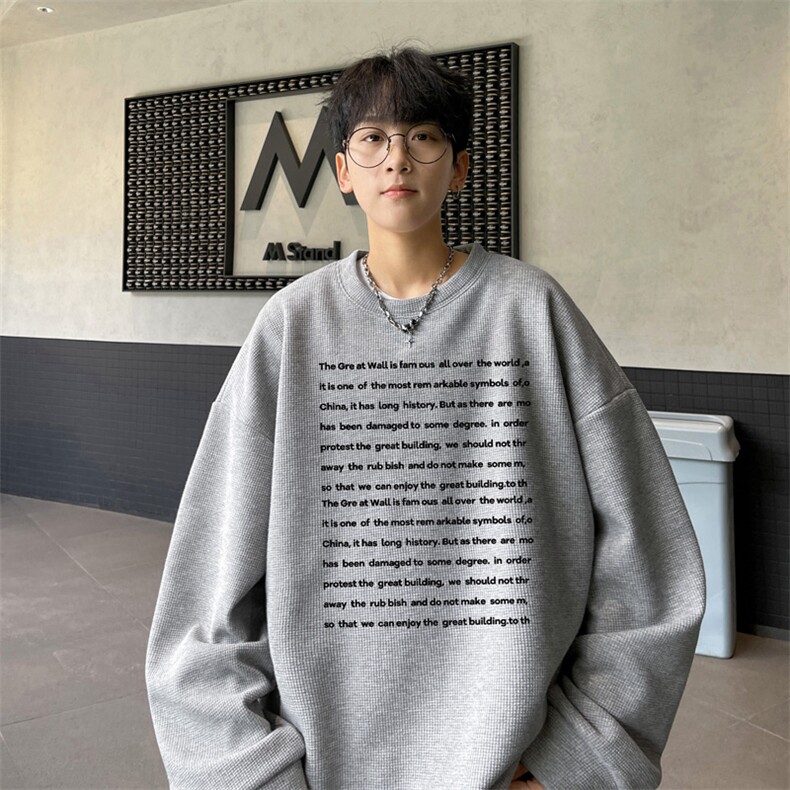 华夫格！华夫格卫衣男HW526-特P23,男装卫衣,电商B371