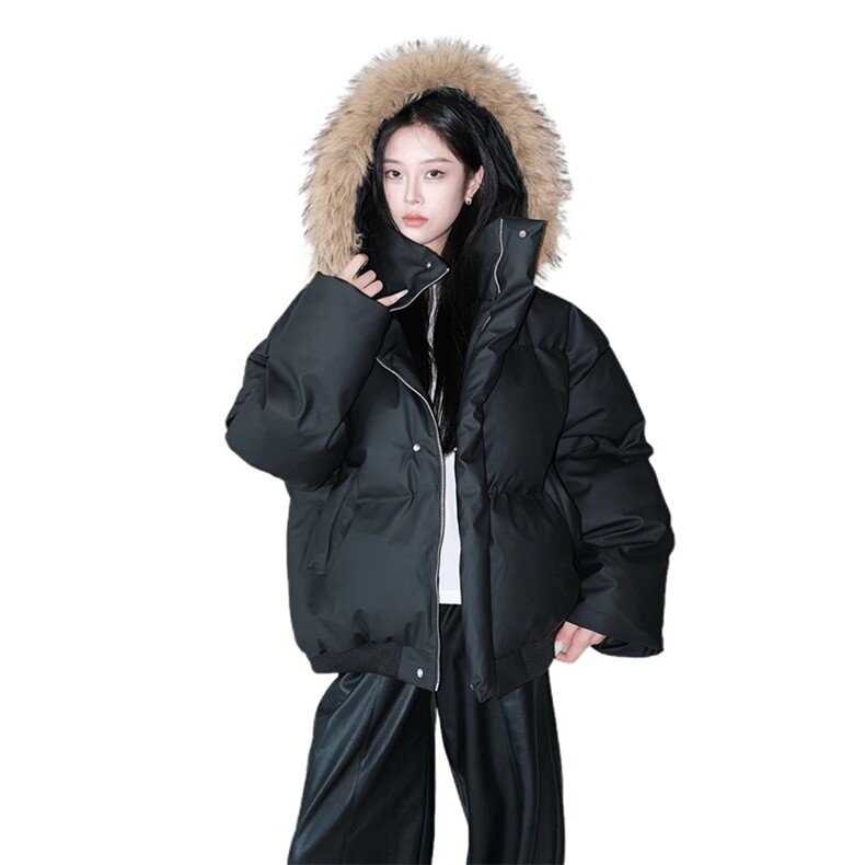 [网图慎用]可拆卸毛领棉服外套加厚保暖面包服5D3065-TP90不,男装棉衣,电商A102