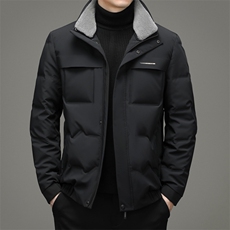 BZ2216钱塘2020-3冬季羽绒服白鸭绒防寒保暖外套加厚P215，男装羽绒服，钱塘207-3