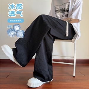 夏季新款潮流速干气孔设计凉感宽松休闲裤B315-K25483-特p30控58图片