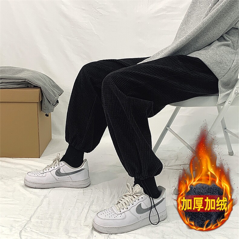 秋冬舒适百搭加绒加厚休闲裤TY040-1特批35-加绒特批40,男装休闲裤,星座718-1