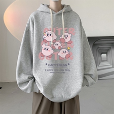 连帽卫衣男大码运动服帽衫外套WY2310-P35加绒款-P40，男装卫衣，电商A040