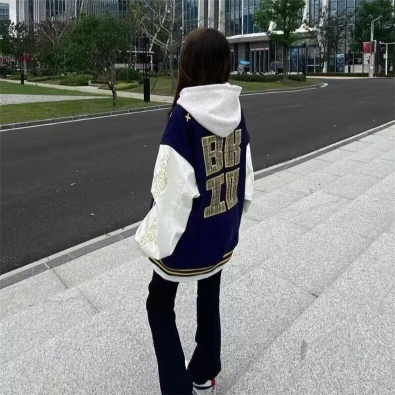 1506/GL60/P63少年美式复古民族刺绣棒球服夹克情侣潮牌外套,男装民族服装,星座1506A