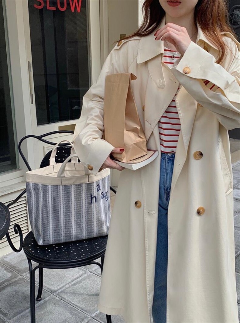 春季新品·韩风设计款风衣，女装风衣，Hello Tina