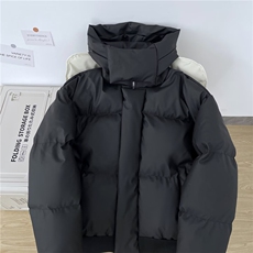 韩系棉服外套男士冬季短款棉衣设计感小众加厚宽松立领面包服棉袄，男装棉衣，星座506A
