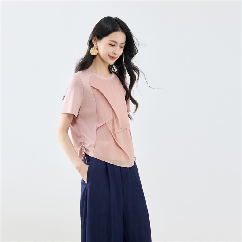 2026年夏季休闲风女套装修身显瘦,女装套装/套裙,梦芯尔