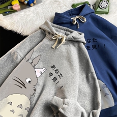 WY2150-P35加绒款-P40纯棉连帽卫衣男大码运动帽衫宽松薄，男装卫衣，电商A040