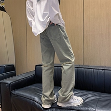 春季新款ins潮流百搭休闲裤日系青春流行长裤牛仔裤男K5637-P38，男装牛仔裤，星座512-2