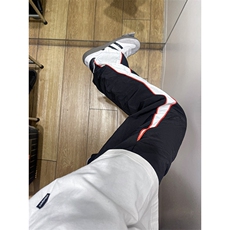 美式高街hiphop速干拼接运动微喇休闲裤货号K2315P45，男装休闲裤，电商A063