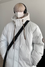 棉服男2025冬季新款宽松休闲连帽棉衣外套2399特P90控148，男装棉衣，电商A309