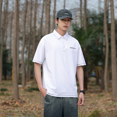 美式夏季新款Polo衫男士半袖日系潮牌男装宽松短袖t恤PL138-P45，男装Polo衫，星座1109-1