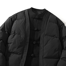 中式唐装男款冬季加厚风汉服青红色立领休闲外套A33-P158，男装民族服装，星座816A（原B366）