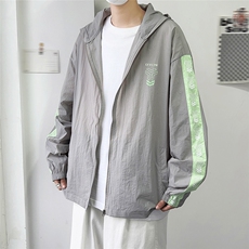 防晒衣男韩版潮流字母印花痞子帅气2026夏季新款ins外套W4771-P39，男装防晒衣，星座412