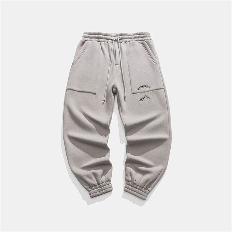 加厚直播品质冬季宽松休闲裤时尚简约宽松版型百搭A027K003P40,男装休闲裤,电商A128