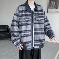 深蓝格子