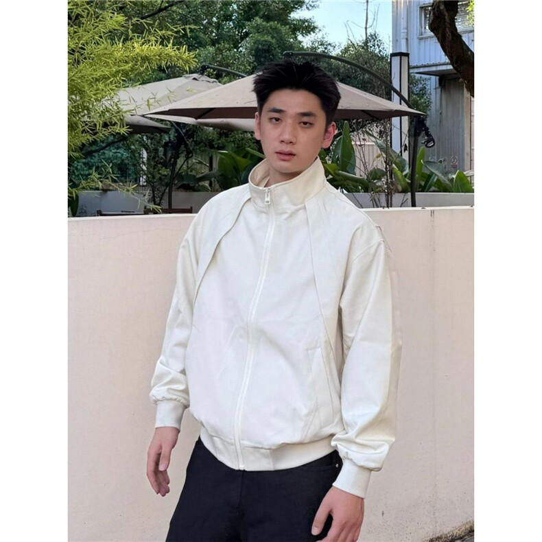 美式棒球服外套男款春秋季痞帅高级感工装飞行员夹克男生开春风衣,男装夹克,星座506A