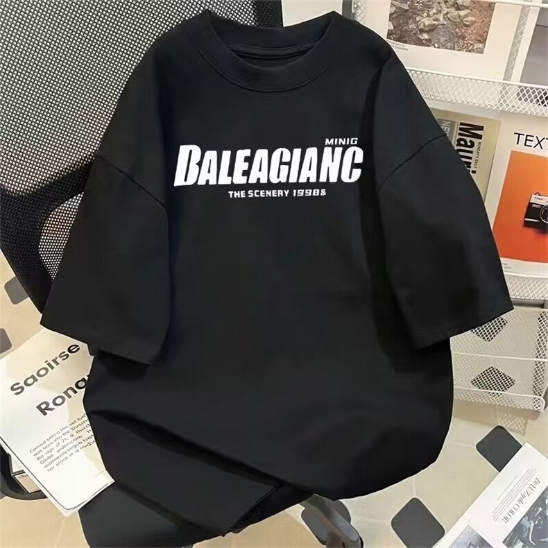 1506/QB15870/P22新款短袖t恤潮牌欧美嘻哈风圆领打底衫上衣夏季，男装T恤，星座1506