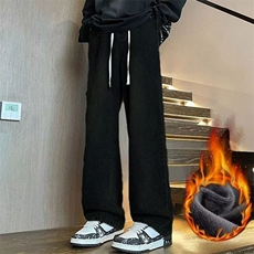 1506-1/KJ37611松紧腰/P39冬款弯刀休闲抽绳牛仔裤加厚保暖秋冬，男装牛仔裤，星座1506-1
