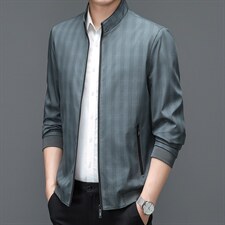 BJ22342钱塘2020-2中年男士春秋新款百搭商务休闲夹克外套P62，男装夹克，钱塘207-2