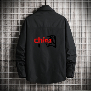 CS15189-P38 加绒款-P48 长袖衬衫男士大码宽松衬衣男寸衫 网格图片