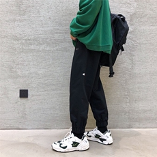港风九分裤ins韩版潮流工装裤男港风束脚休闲裤/，男装休闲裤，电商D202