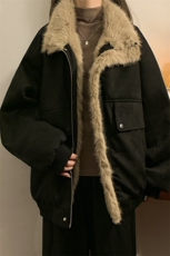 主推冬季新款宽松/座山雕加厚外套潮加厚棉衣XZ102B-1M801-P135，男装棉衣，星座102B-1