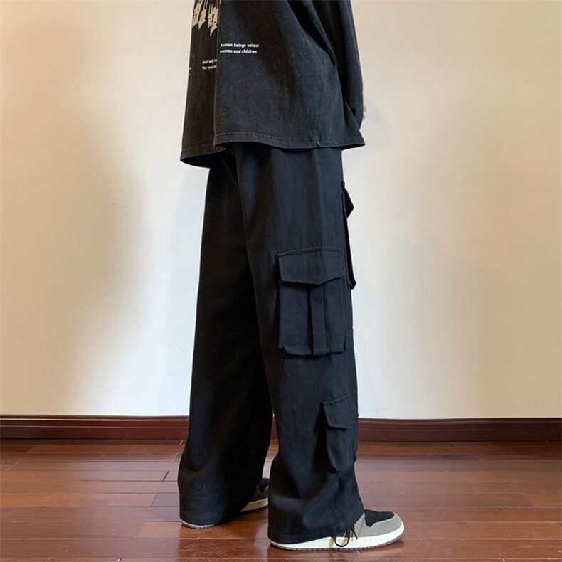 2026秋季新款美式高街立体袋工装裤地板景XZ604-KG41-P65控78,男装工装外套,星座604